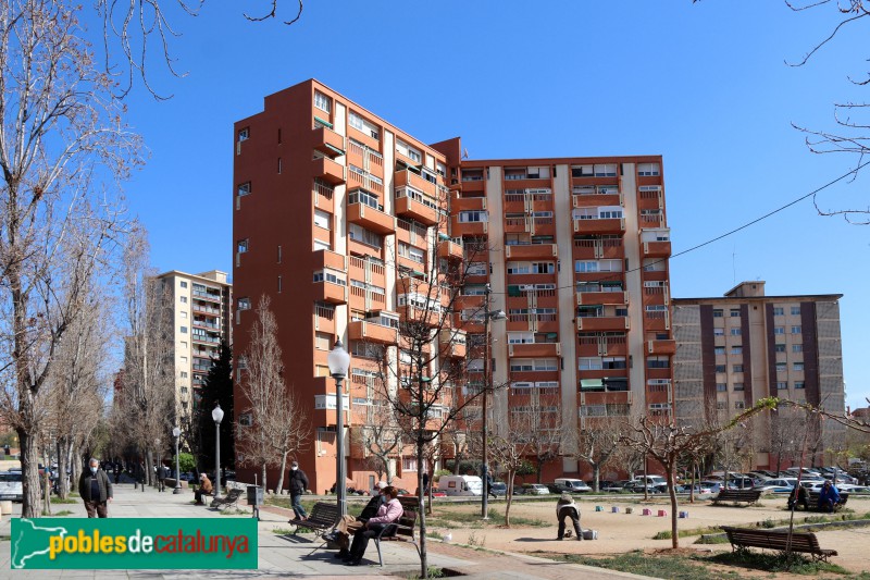 Barcelona - Habitatges Renfe (Foto: Albert Esteves, 2021) Barcelona - Habitatges Renfe