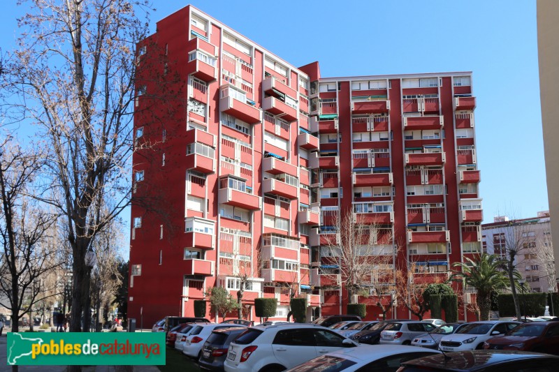 Barcelona - Habitatges Renfe (Foto: Albert Esteves, 2021) Barcelona - Habitatges Renfe