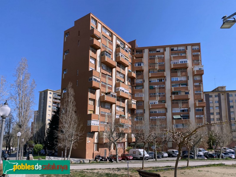 Barcelona - Habitatges Renfe (Foto: Albert Esteves, 2021) Barcelona - Habitatges Renfe