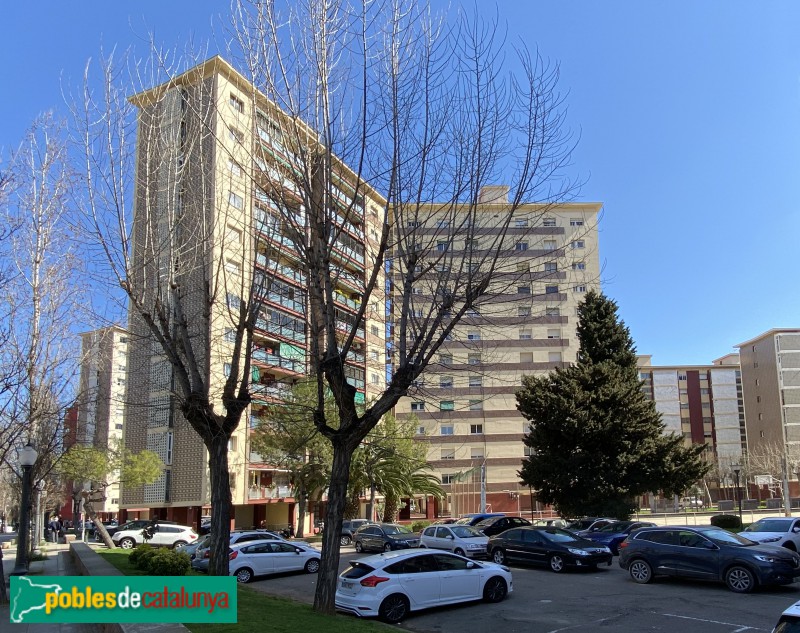Barcelona - Habitatges Renfe (Foto: Albert Esteves, 2021) Barcelona - Habitatges Renfe