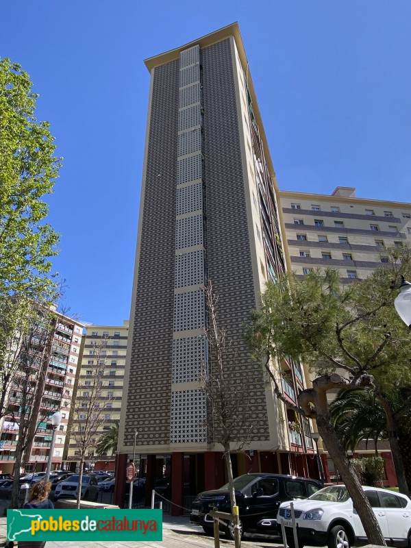 Barcelona - Habitatges Renfe (Foto: Albert Esteves, 2021) Barcelona - Habitatges Renfe