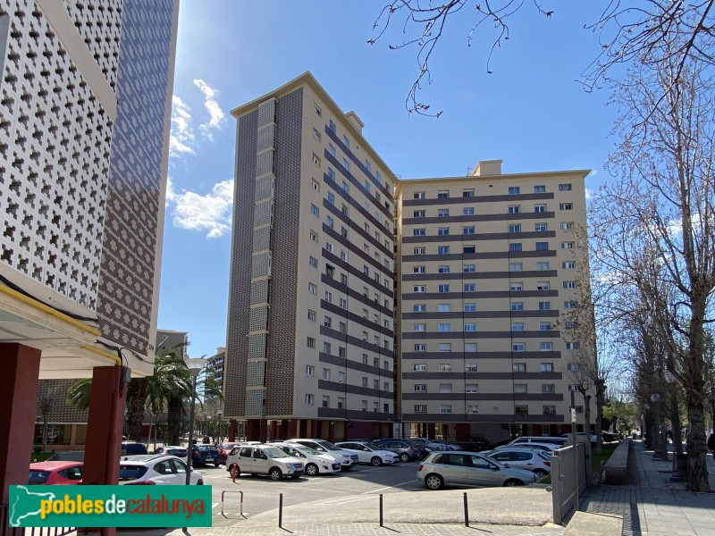 Barcelona - Habitatges Renfe (Foto: Albert Esteves, 2021) Barcelona - Habitatges Renfe