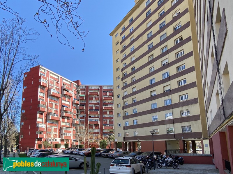 Barcelona - Habitatges Renfe (Foto: Albert Esteves, 2021) Barcelona - Habitatges Renfe