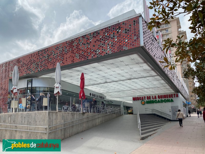 Barcelona - Mercat de la Guineueta (Foto: Albert Esteves, 2021) Barcelona - Mercat de la Guineueta