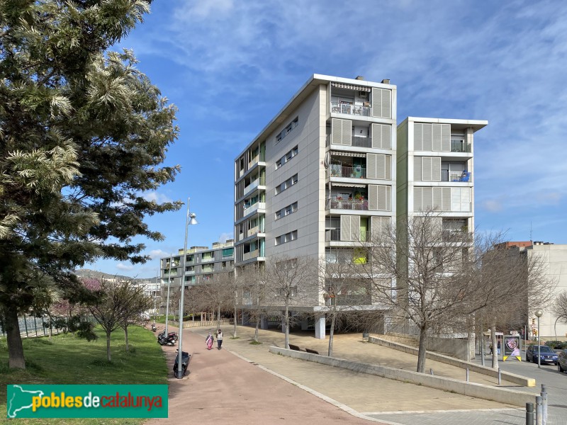 Barcelona - Habitatges Trinitat Nova (Foto: Albert Esteves, 2021) Barcelona - Habitatges Trinitat Nova