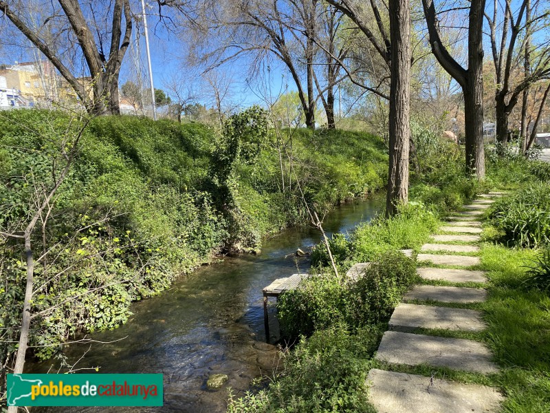 Barcelona - Rec Comtal a Vallbona (Foto: Albert Esteves, 2021) Barcelona - Rec Comtal a Vallbona