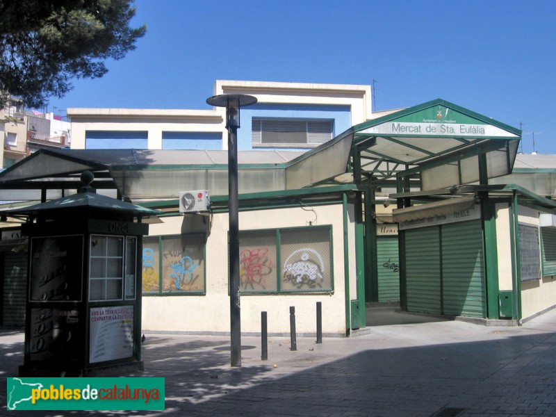 L'Hospitalet de Llobregat - Mercat de Santa Eulàlia (Foto: Albert Esteves, 2016) L'Hospitalet de Llobregat - Mercat de Santa Eulàlia