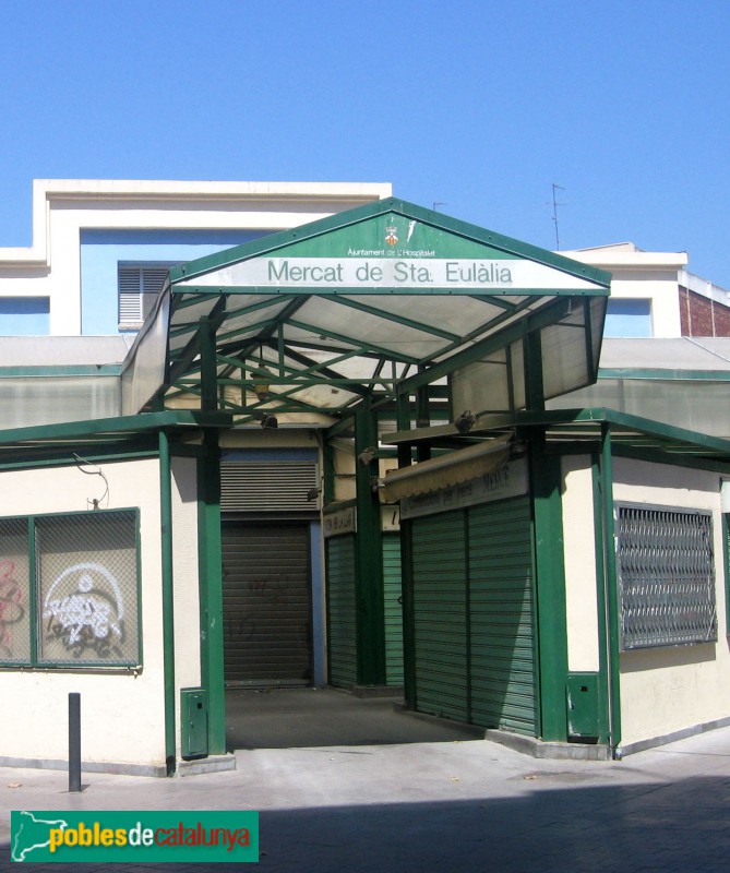 L'Hospitalet de Llobregat - Mercat de Santa Eulàlia (Foto: Albert Esteves, 2016) L'Hospitalet de Llobregat - Mercat de Santa Eulàlia