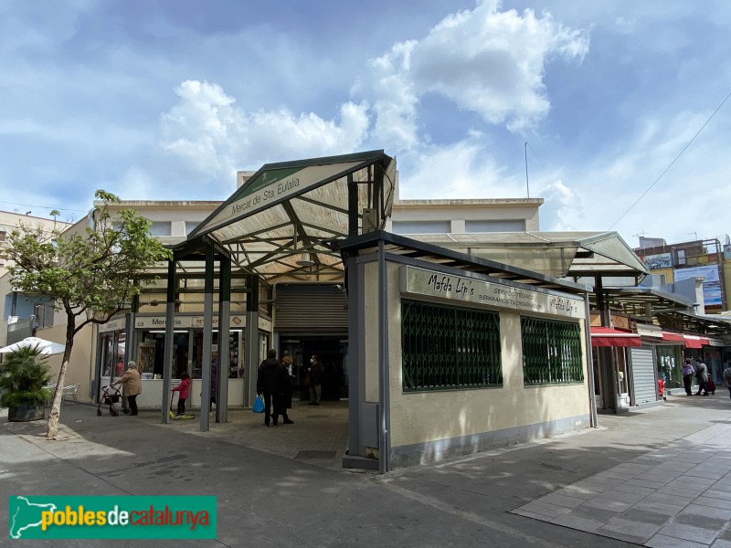 L'Hospitalet de Llobregat - Mercat de Santa Eulàlia (Foto: Albert Esteves, 2021) L'Hospitalet de Llobregat - Mercat de Santa Eulàlia