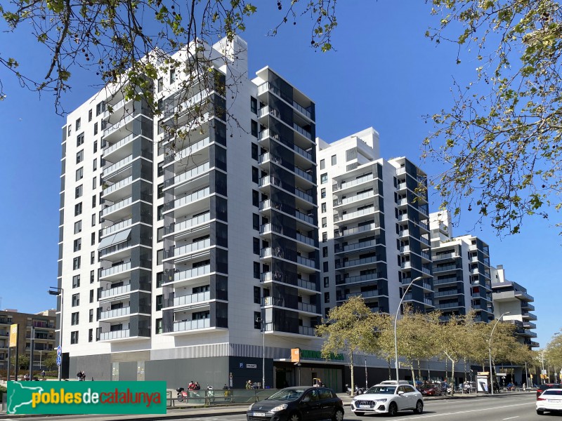 Barcelona - Gran Via, 191-203 (Foto: Albert Esteves, 2021) Barcelona - Gran Via, 191-203