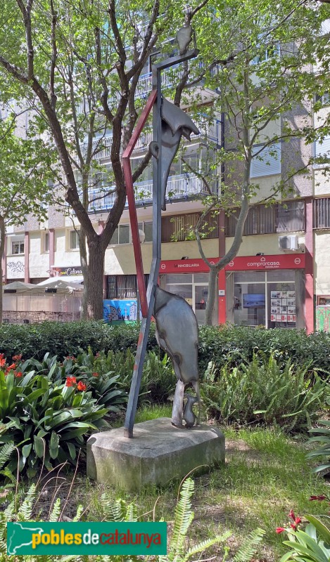 L'Hospitalet de Llobregat - Escultura <i>Fusions</i> (Foto: Albert Esteves, 2021) L'Hospitalet de Llobregat - Escultura <i>Fusions</i>