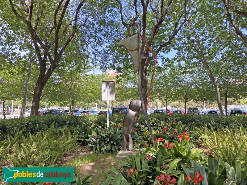 L'Hospitalet de Llobregat - Escultura <i>Fusions</i> (Foto: Albert Esteves, 2021) L'Hospitalet de Llobregat - Escultura <i>Fusions</i>