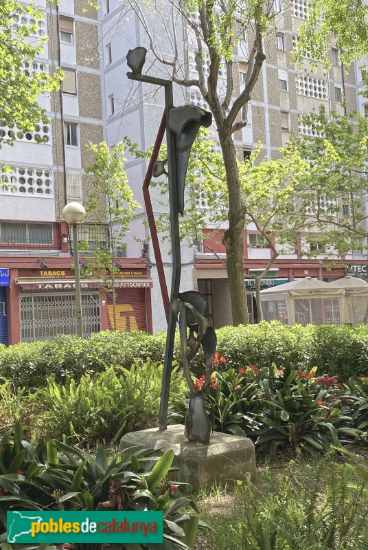 L'Hospitalet de Llobregat - Escultura <i>Fusions</i> (Foto: Albert Esteves, 2021) L'Hospitalet de Llobregat - Escultura <i>Fusions</i>