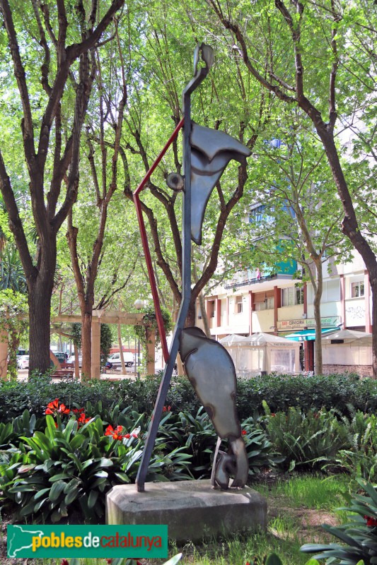 L'Hospitalet de Llobregat - Escultura <i>Fusions</i> (Foto: Albert Esteves, 2021) L'Hospitalet de Llobregat - Escultura <i>Fusions</i>