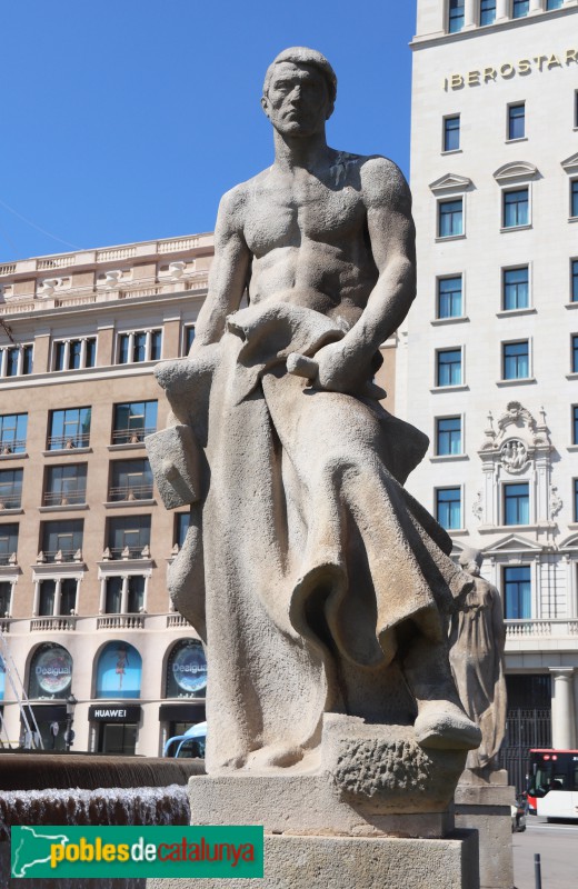 Barcelona - El forjador (Llimona)