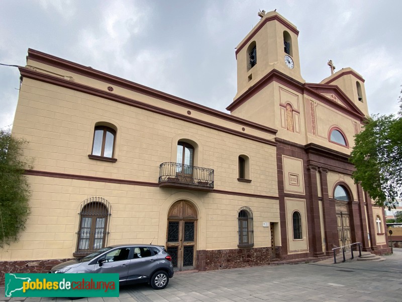 Pallejà - Església de Santa Eulàlia i rectoria (Foto: Albert Esteves, 2021) Pallejà - Església de Santa Eulàlia i rectoria