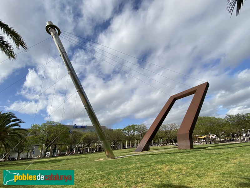 Cornellà de Llobregat - Monument a Miró (Foto: Albert Esteves, 2021) Cornellà de Llobregat - Monument a Miró