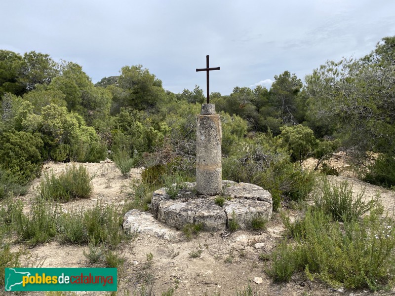 Vinaixa - Creu del camí de Sant Bonifaci (Foto: Albert Esteves, 2021) Vinaixa - Creu del camí de Sant Bonifaci