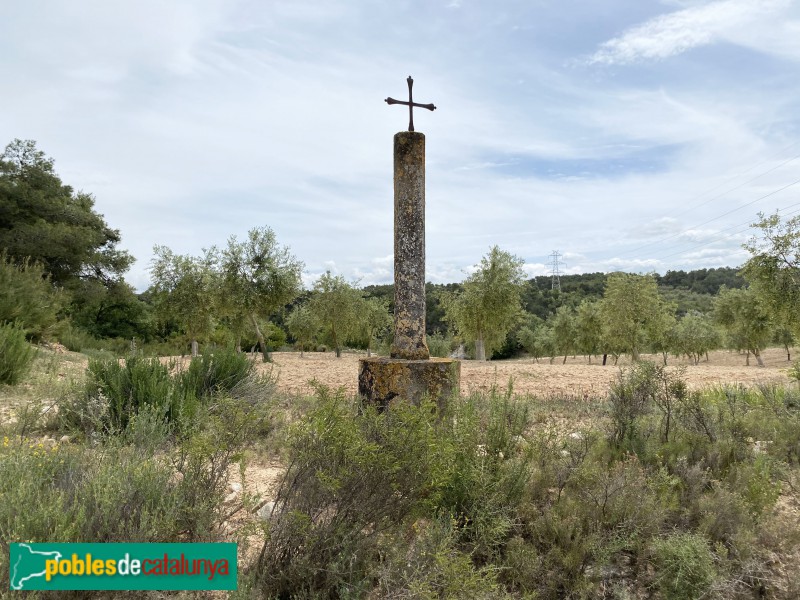 Vinaixa - Creu del camí de Sant Bonifaci (Foto: Albert Esteves, 2021) Vinaixa - Creu del camí de Sant Bonifaci