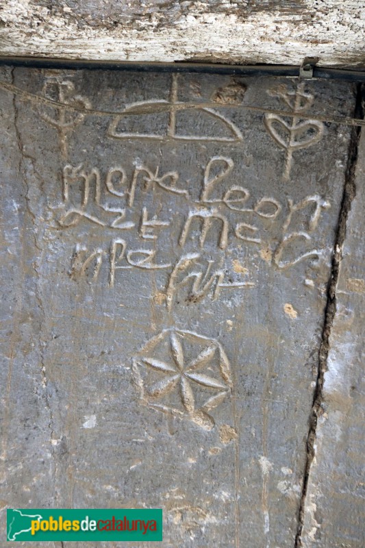 Vinaixa - Llinda sense data (Foto: Albert Esteves, 2021) Vinaixa - Llinda sense data