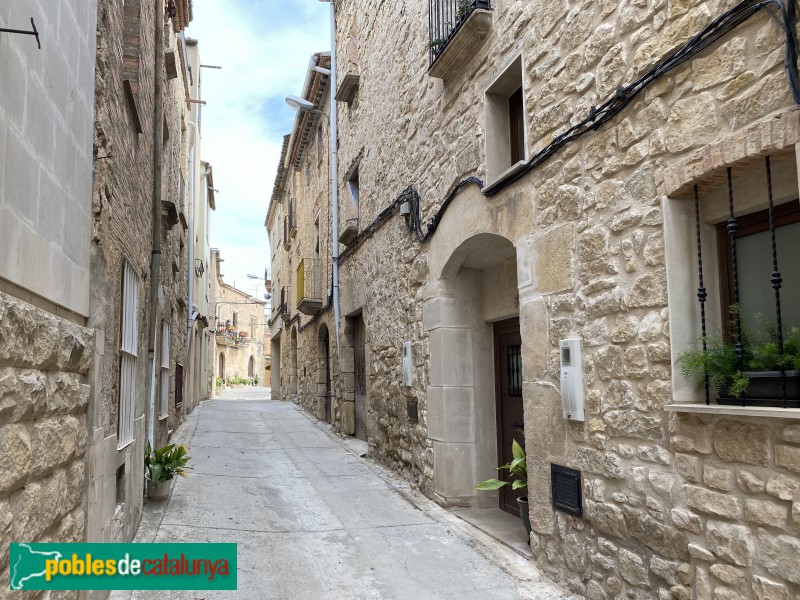 Vinaixa - Carrer del nucli antic (Foto: Albert Esteves, 2021) Vinaixa - Carrer del nucli antic