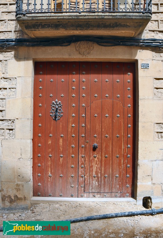 L'Albi - Porta, 1761 (Foto: Albert Esteves, 2021) L'Albi - Porta, 1761