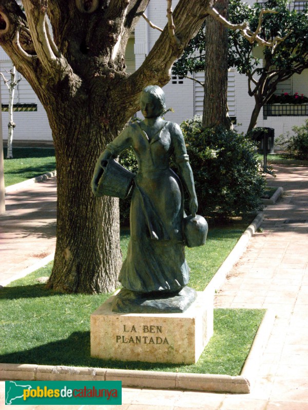 Tiana - Escultura <i>La Ben Plantada</i>