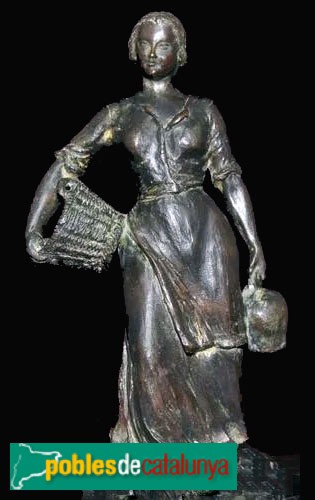 Tiana - Escultura <i>La Ben Plantada</i>