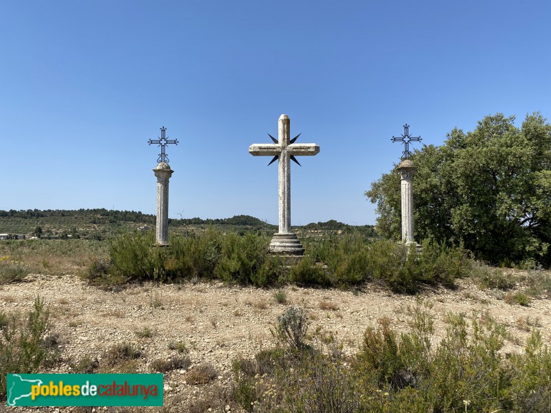 Juncosa - Creus del Calvari (Foto: Albert Esteves, 2021) Juncosa - Creus del Calvari