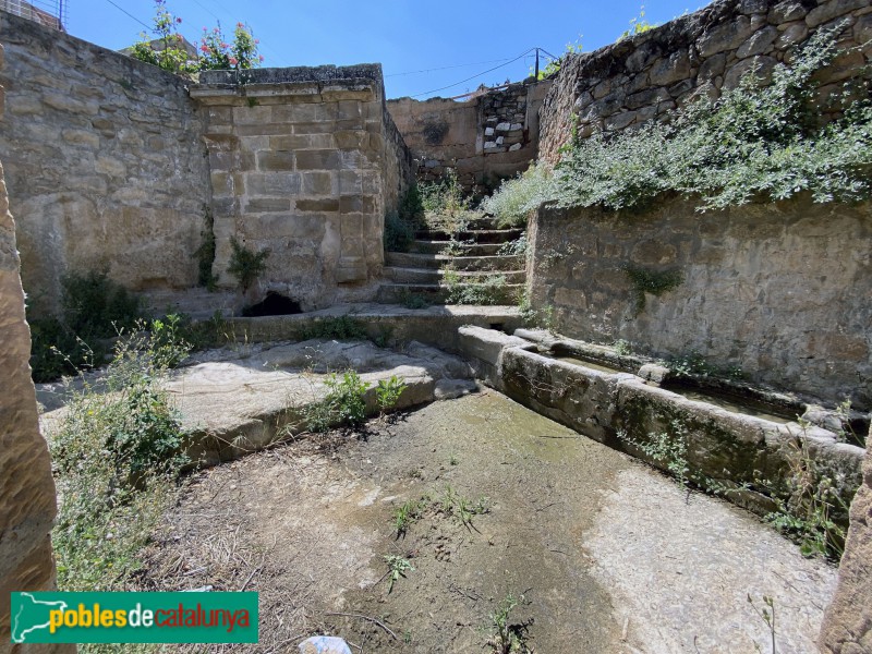 Juncosa - Safareig (Foto: Albert Esteves, 2021) Juncosa - Safareig