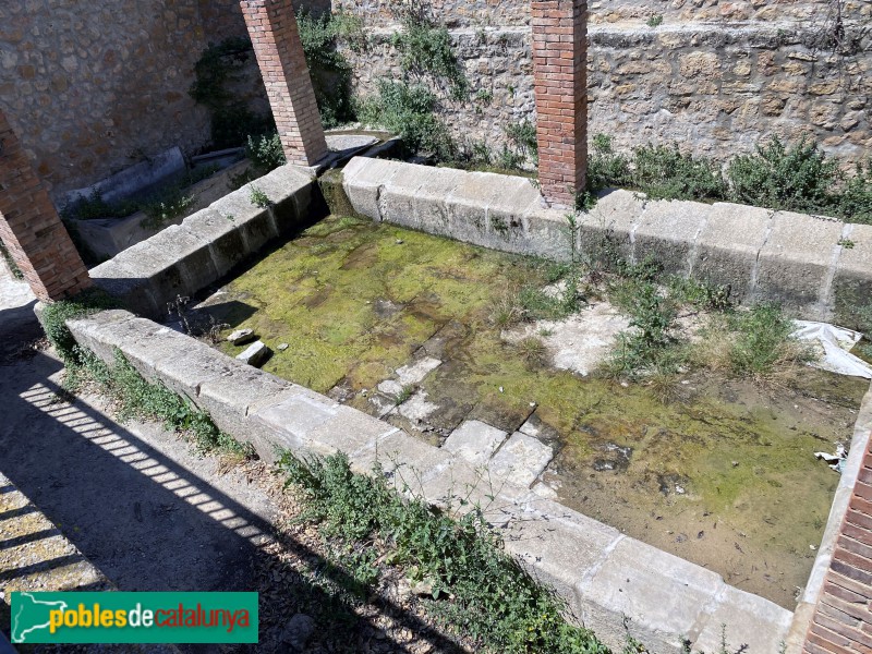 Juncosa - Safareig (Foto: Albert Esteves, 2021) Juncosa - Safareig