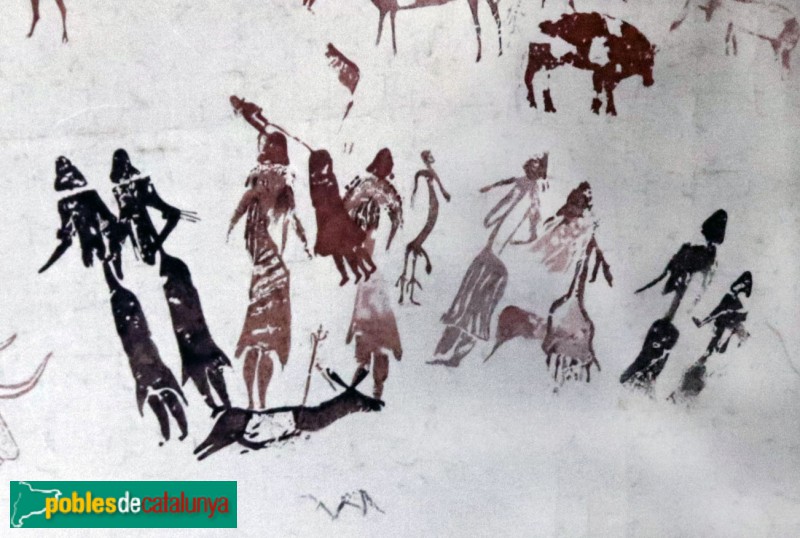 El Cogul - Pintures rupestres de la Cova dels Moros