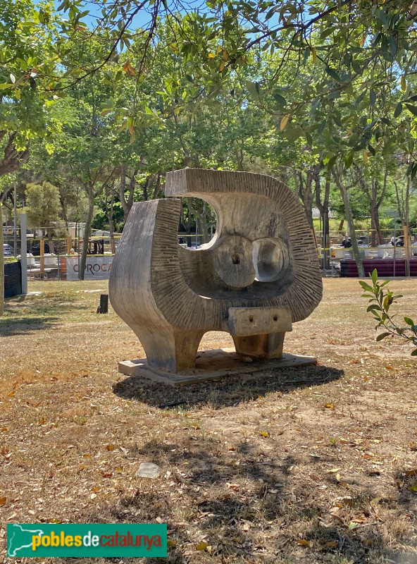 Barcelona - Escultura <i>Fecunditat</i>