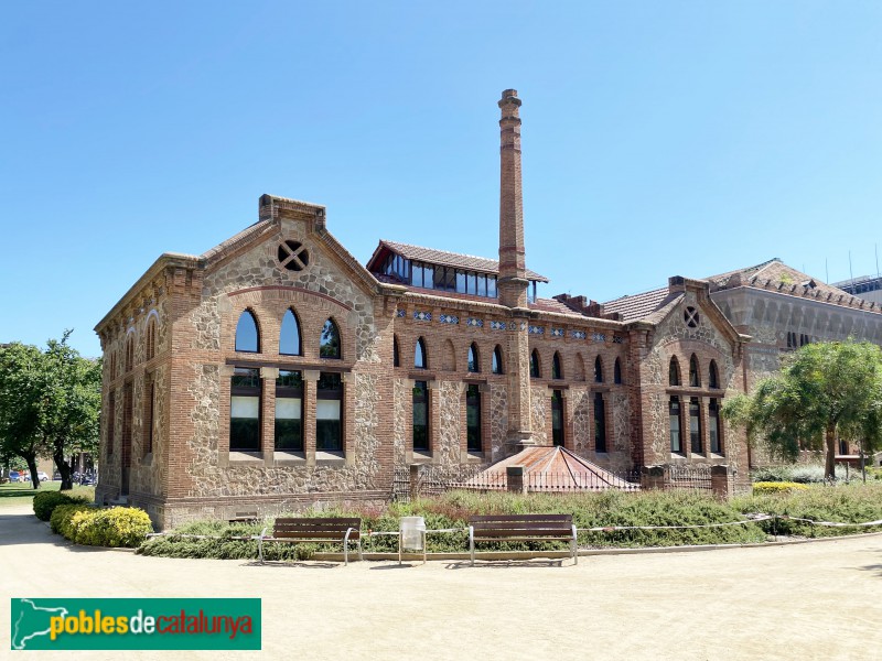 Barcelona - Maternitat. Pavelló Central (Foto: Albert Esteves, 2021) Barcelona - Maternitat. Pavelló Central