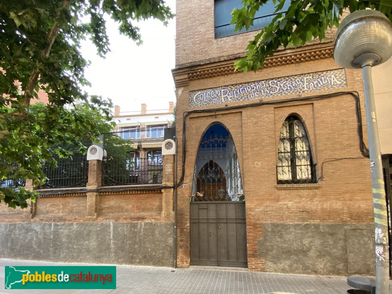 Sabadell - Col·legi Sagrada Família (Foto: Albert Esteves, 2021) Sabadell - Col·legi Sagrada Família