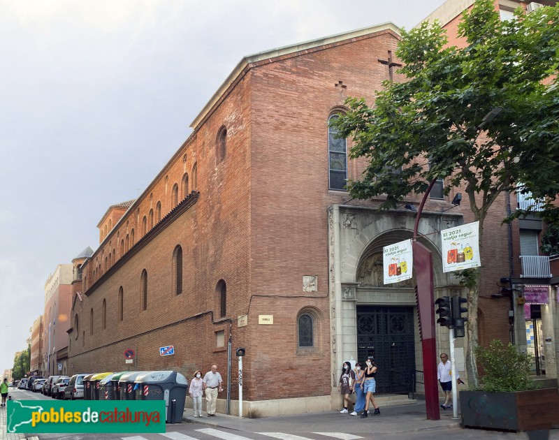 Sabadell - Església de la Santíssima Trinitat (Foto: Albert Esteves, 2021) Sabadell - Església de la Santíssima Trinitat