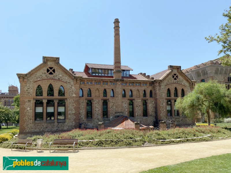 Barcelona - Maternitat. Pavelló Central (Foto: Albert Esteves, 2021) Barcelona - Maternitat. Pavelló Central