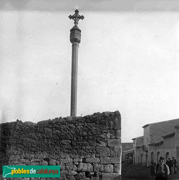 Arbeca - Creu dels Corrals, desapareguda