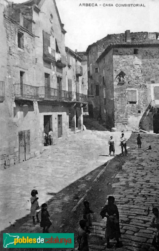 Arbeca. Postal antiga Arbeca. Postal antiga