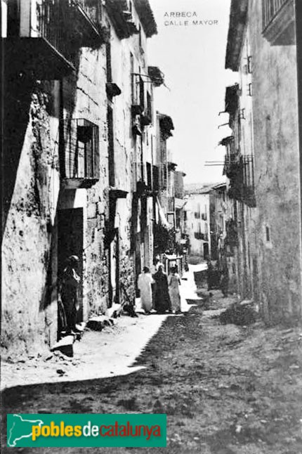 Arbeca. Postal antiga Arbeca. Postal antiga