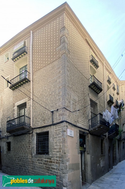 Barcelona - Carrer Mirallers, 10B (Foto: Albert Esteves, 2020) Barcelona - Carrer Mirallers, 10B