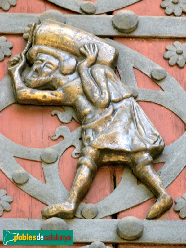 Barcelona - Santa Maria del Mar. Portalada (Foto: Albert Esteves, 2006) Barcelona - Santa Maria del Mar. Portalada