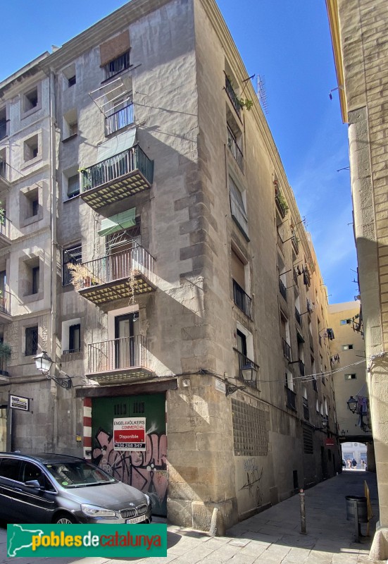 Barcelona - Carrer de la Volta d'en Bufanalla (Foto: Albert Esteves, 2021) Barcelona - Carrer de la Volta d'en Bufanalla