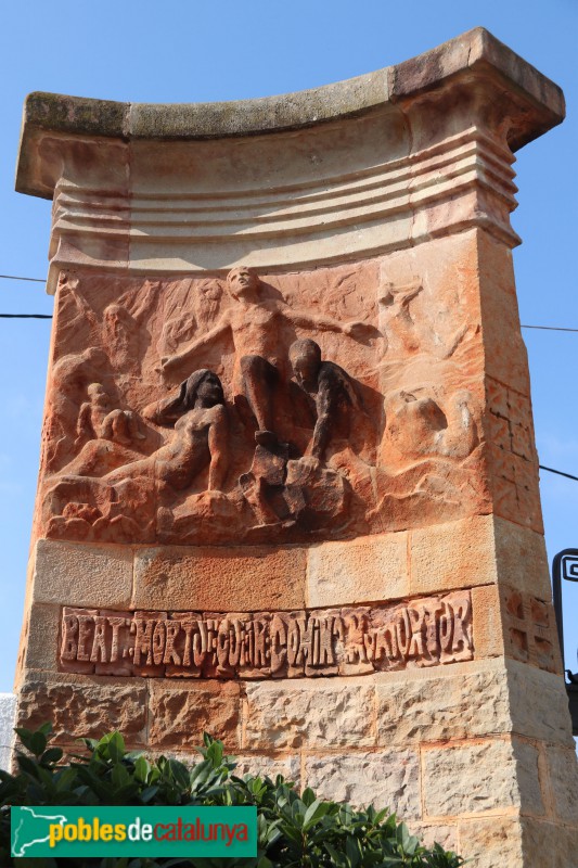 Vilassar de Mar - Porta del Cementiri (Foto: Albert Esteves, 2021) Vilassar de Mar - Porta del Cementiri