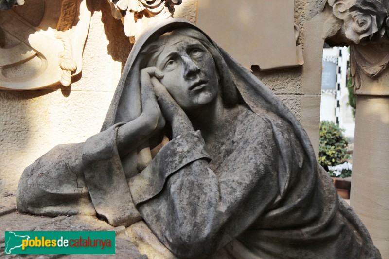 Vilassar de Mar - Cementiri. Sepulcre Bartomeu-Gel (Foto: Albert Esteves, 2021) Vilassar de Mar - Cementiri. Sepulcre Bartomeu-Gel