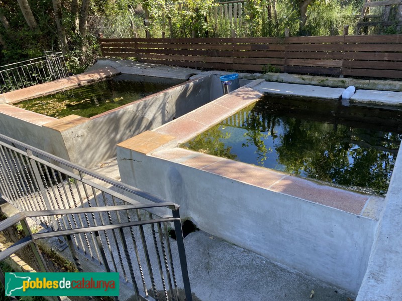 Abrera - Safareigs del carrer de la Font (Foto: Albert Esteves, 2021) Abrera - Safareigs del carrer de la Font