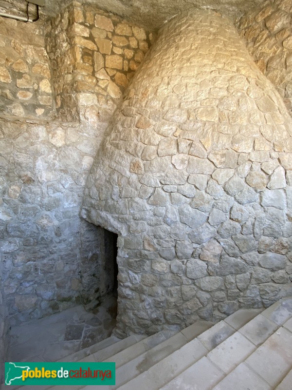 Juneda - Pou de gel (Foto: Albert Esteves, 2021) Juneda - Pou de gel