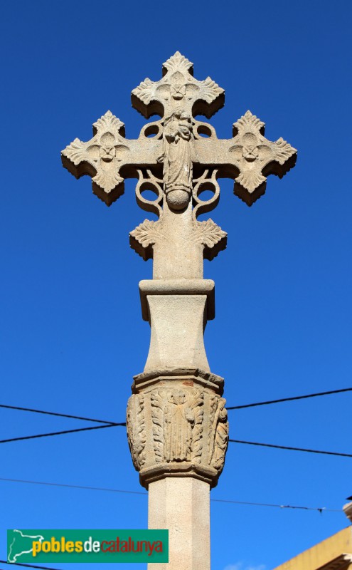 Abrera - Creu de terme (Foto: Albert Esteves, 2021) Abrera - Creu de terme