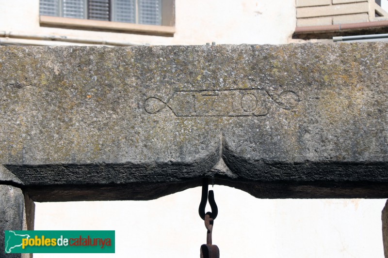 L'Espluga Calba - Pou de la vila (Foto: Albert Esteves, 2021) L'Espluga Calba - Pou de la vila