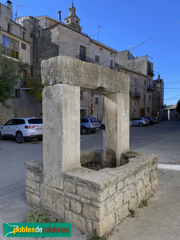 L'Espluga Calba - Pou de la vila (Foto: Albert Esteves, 2021) L'Espluga Calba - Pou de la vila
